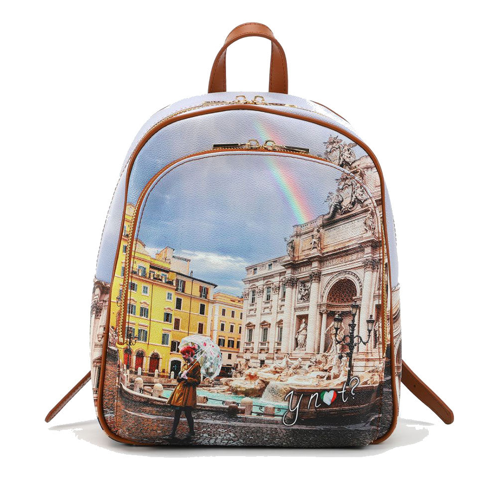 Y NOT YES-579 Rainbow Rome Damenrucksack