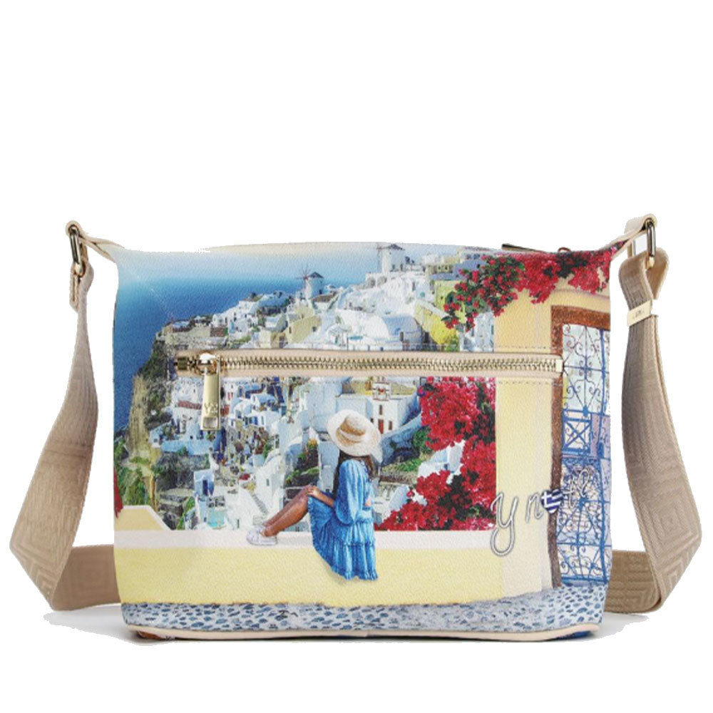 Borsa Donna Hobo Y NOT a Tracolla YES-592 Greek Summer