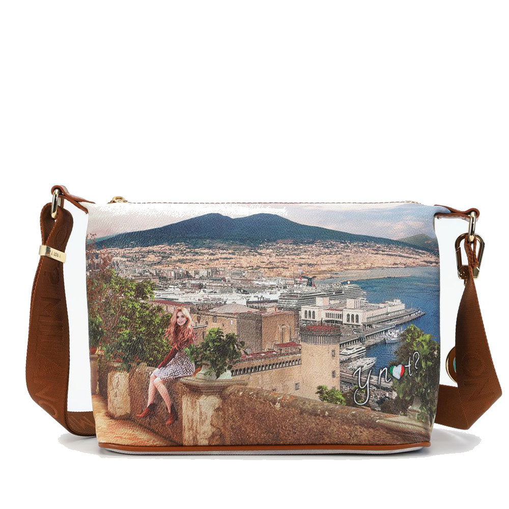 Borsa Donna Hobo Y NOT a Tracolla YES-592 Lemon Tree