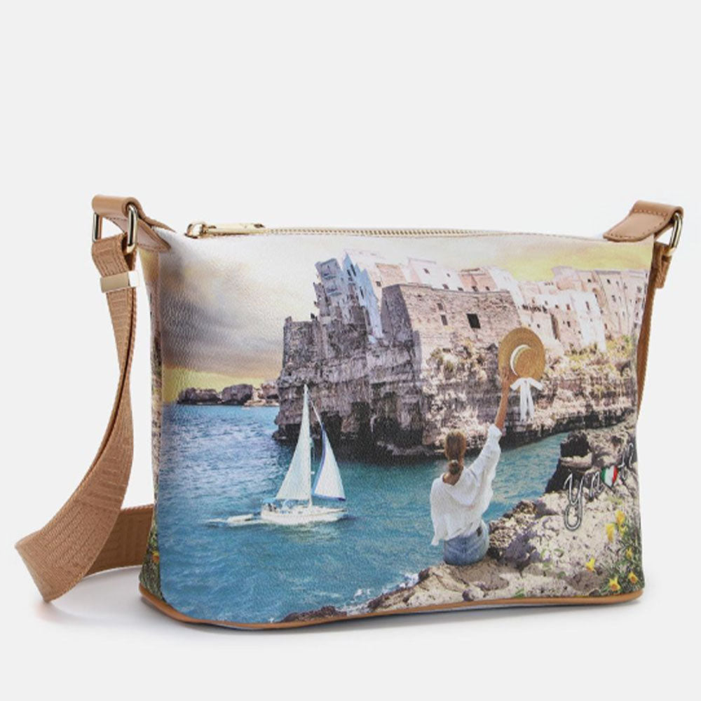 Borsa Donna Hobo Y NOT a Tracolla YES-592 Polignano Coast