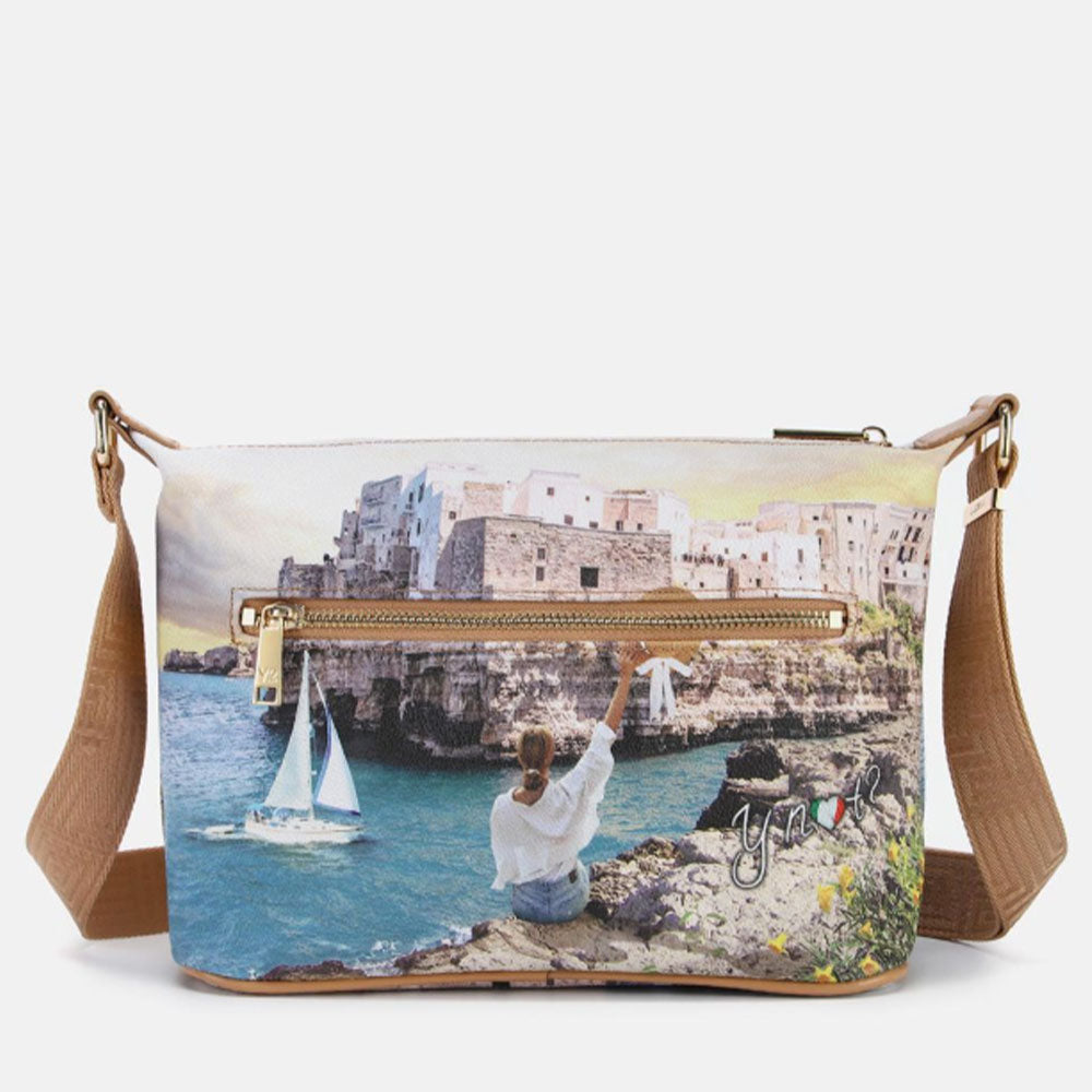Borsa Donna Hobo Y NOT a Tracolla YES-592 Polignano Coast