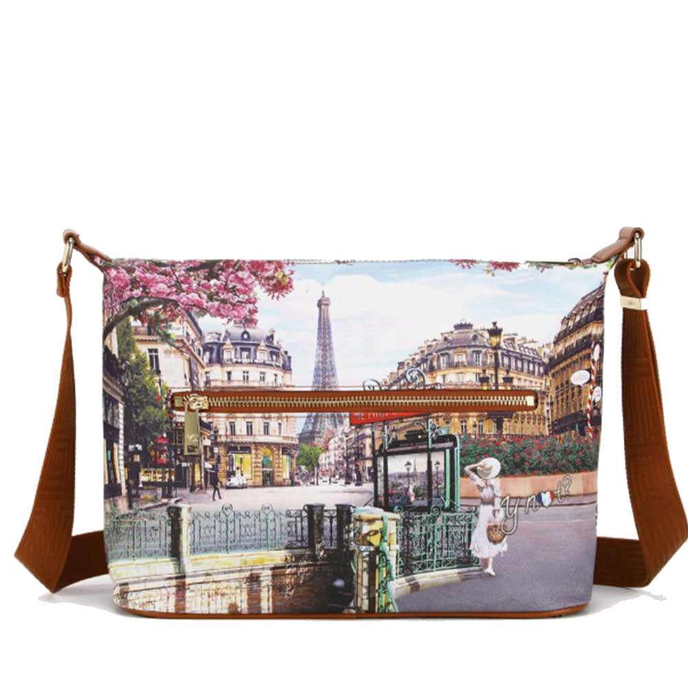 Borsa Donna Y NOT Hobo Easy Large a Tracolla YES-607 Emily in Paris