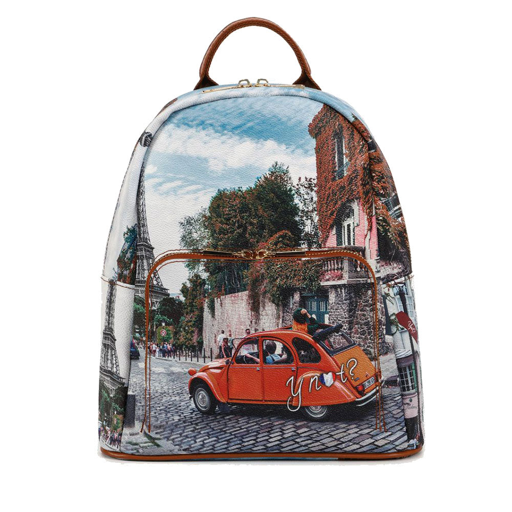 Y NOT Damenrucksack mit Außentasche YES-615 C'Est La Vie