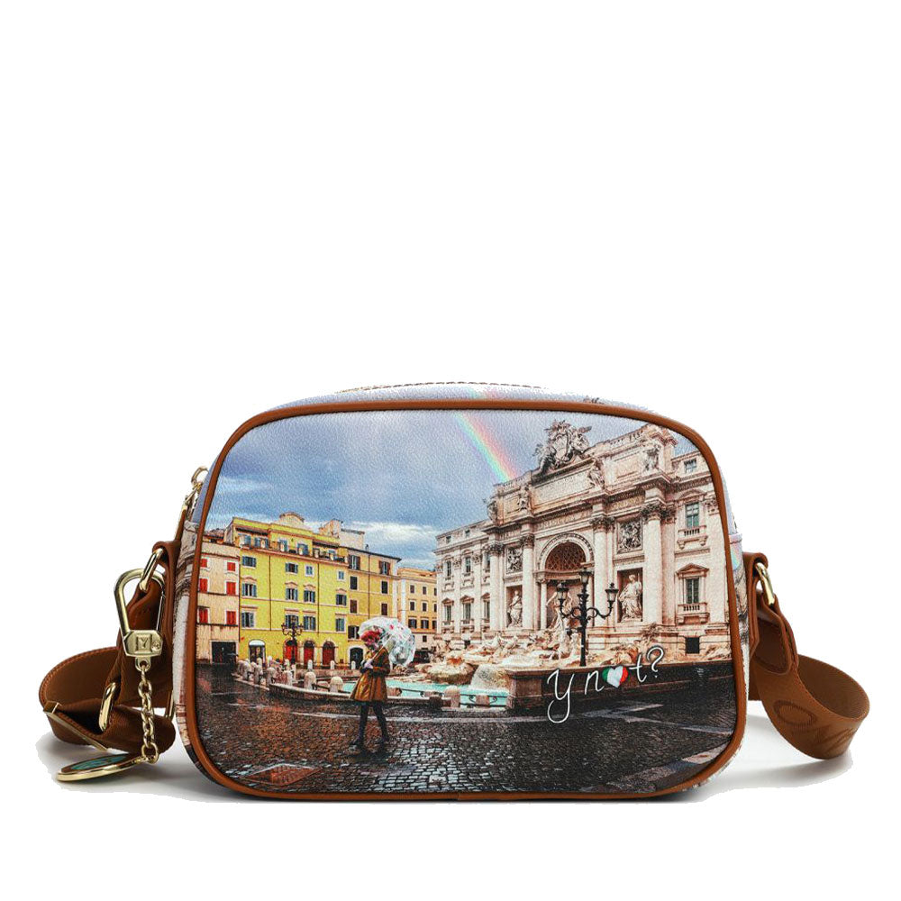 Borsa Donna a Tracolla Y NOT YES-620 Rainbow Rome