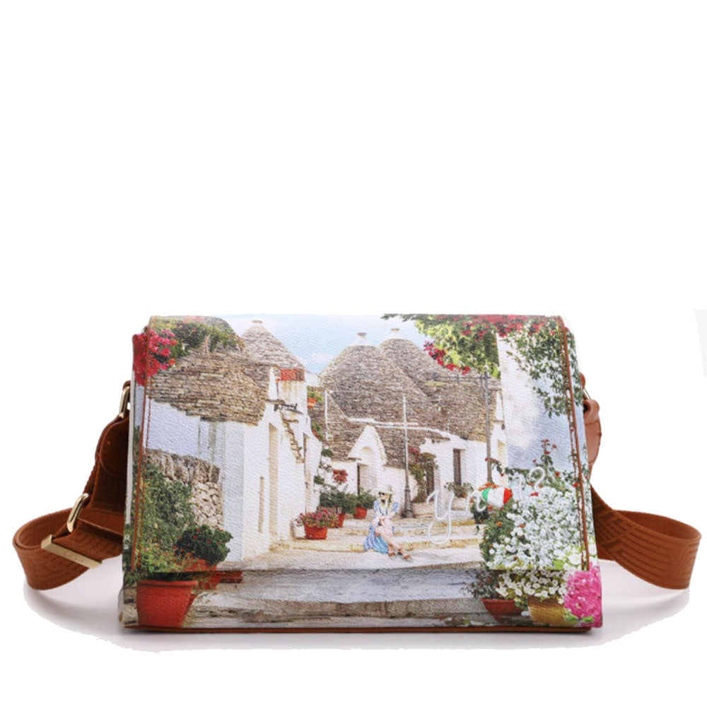 Borsa Donna a Tracolla con Pattina Y NOT YES-621 Puglia Summer