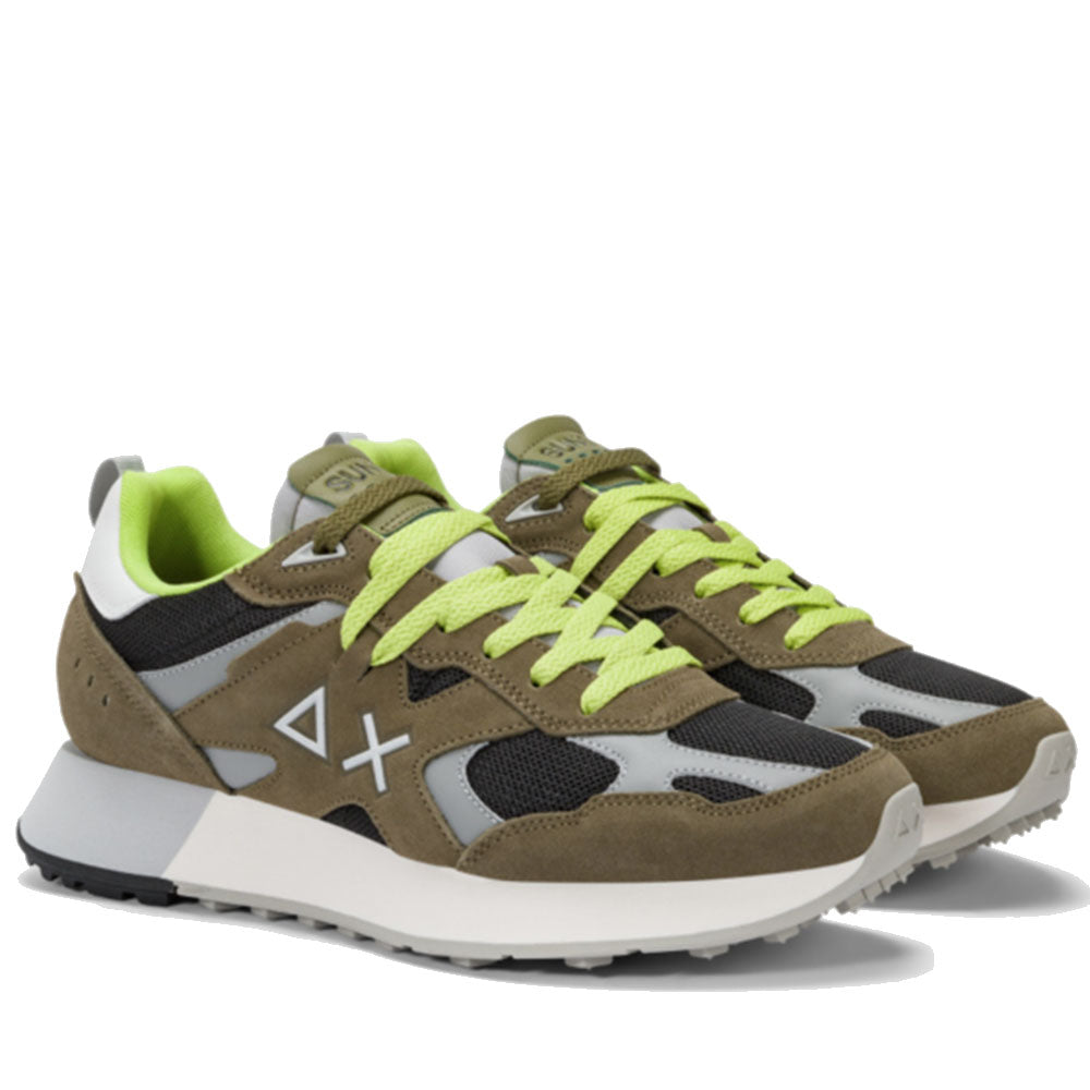Sun68 Herren Sneakers Jaki Outdoor Militärfarbe