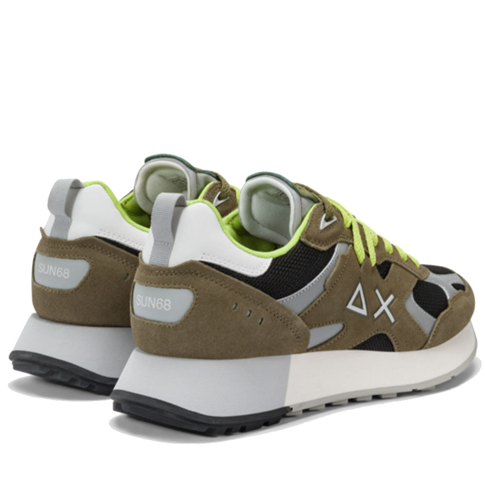 Sun68 Herren Sneakers Jaki Outdoor Militärfarbe