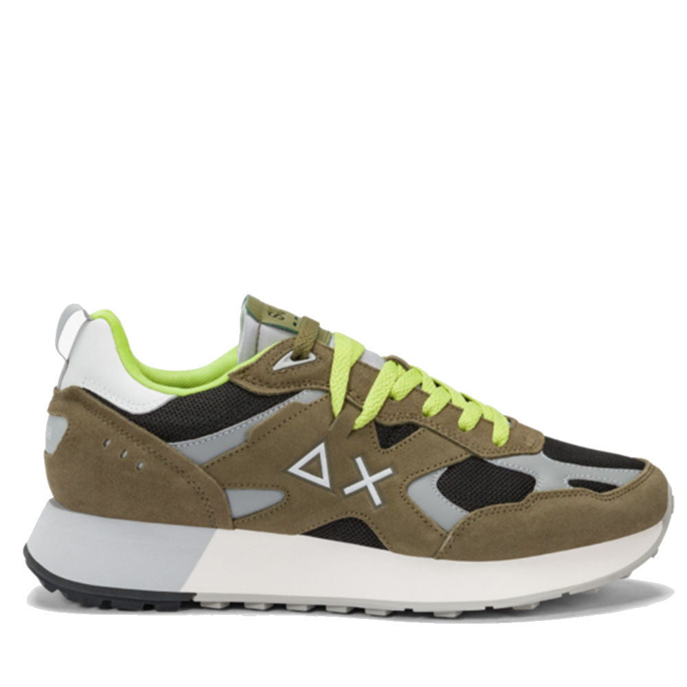 Sun68 Herren Sneakers Jaki Outdoor Militärfarbe