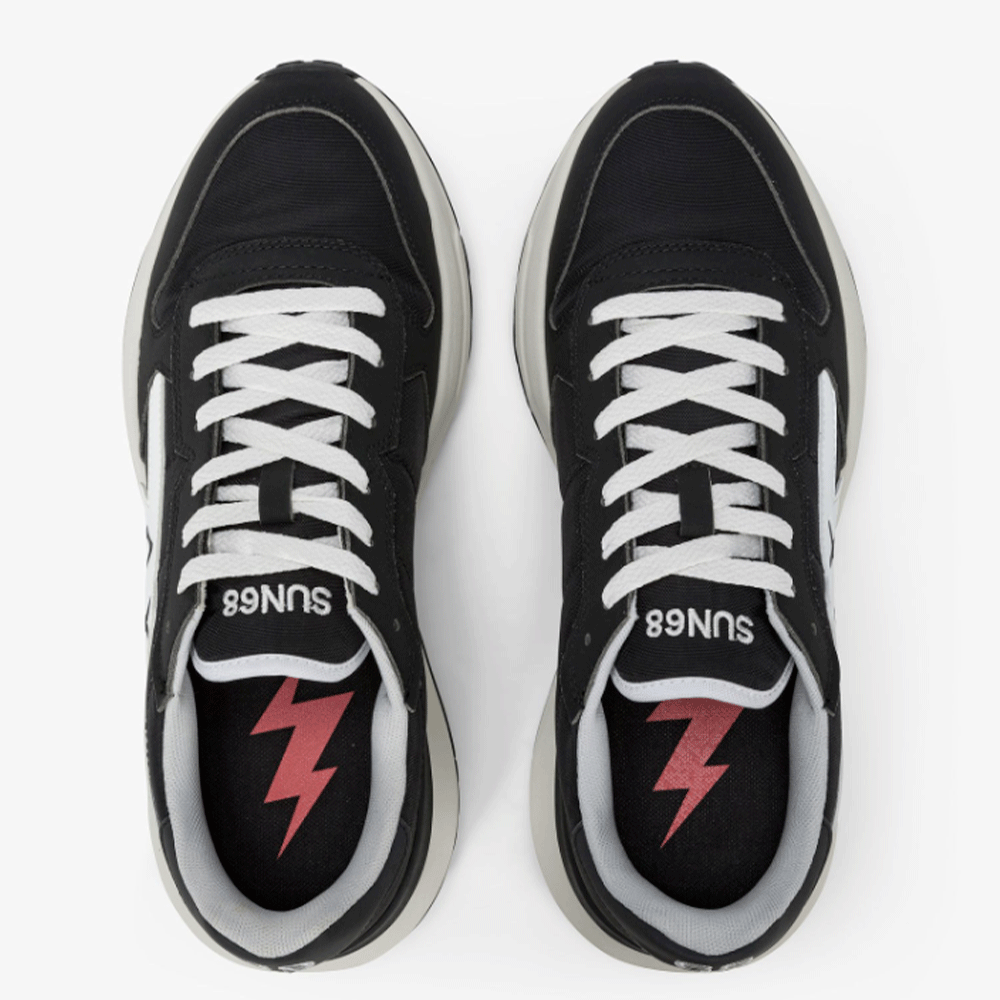 Scarpe Uomo Sun68 Sneakers Niki 2.0 Solid Nero - Z35120