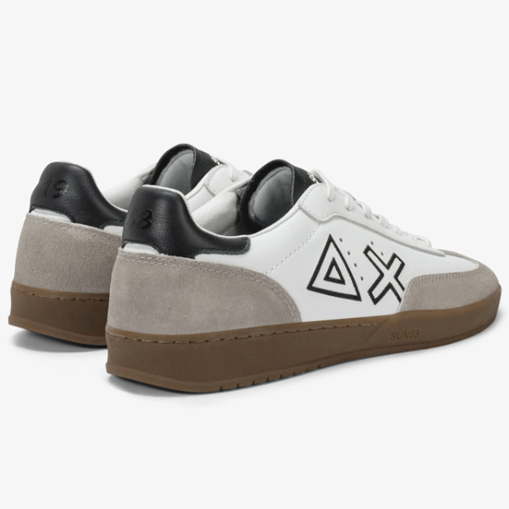 Scarpe Uomo Sun68 Sneakers California Sun Colore Bianco - Z35143