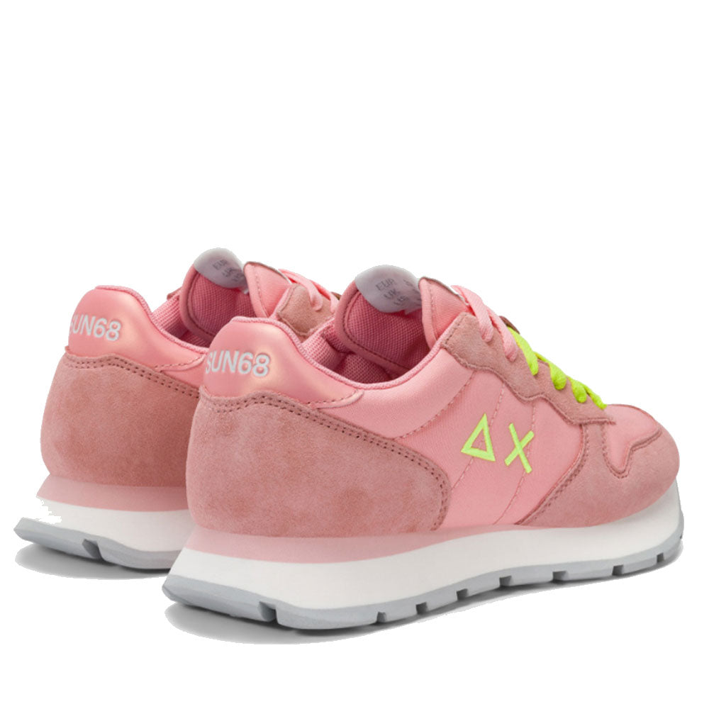 Sun68 Damenschuhe Sneakers Ally Solid Nylon Flamingo Farbe - Z35201