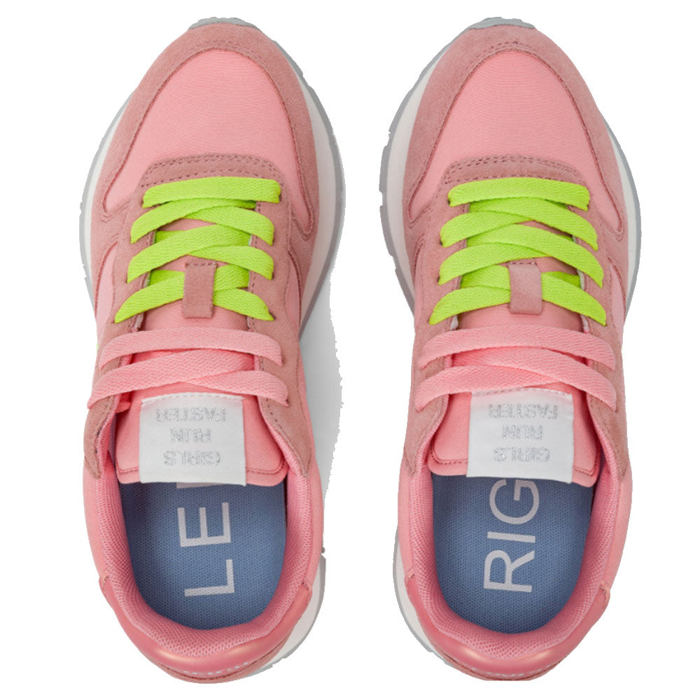 Sun68 Damenschuhe Sneakers Ally Solid Nylon Flamingo Farbe - Z35201