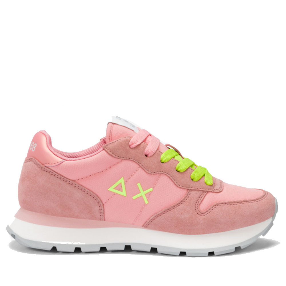 Sun68 Damenschuhe Sneakers Ally Solid Nylon Flamingo Farbe - Z35201