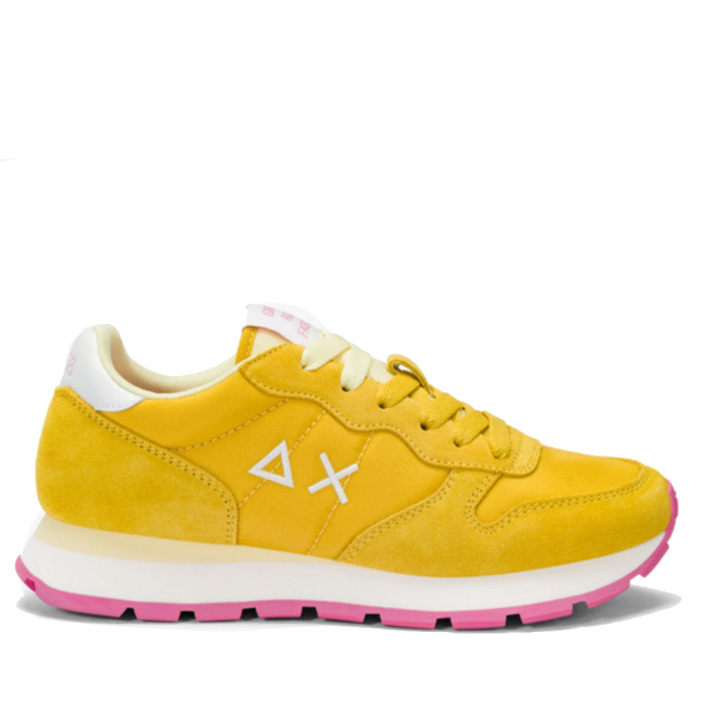 Sun68 Damenschuhe Sneakers Ally Solid Nylon Farbe Gelb - Z35201