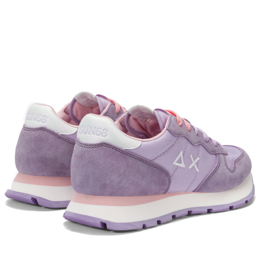 Scarpe Donna Sun68 Sneakers Ally Solid Nylon Colore Lilla - Z35201
