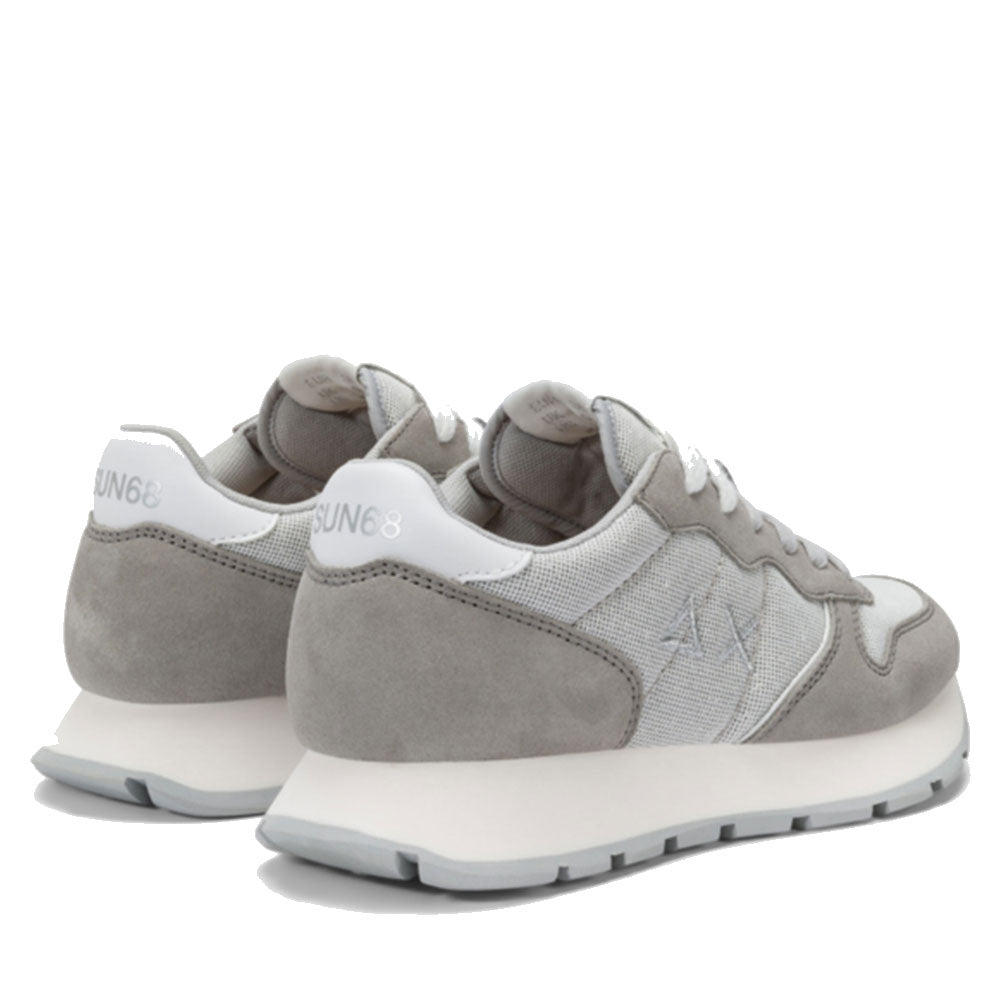 Sun68 Damen Sneakers Ally Glitter Textil Farbe Silber - Z35203