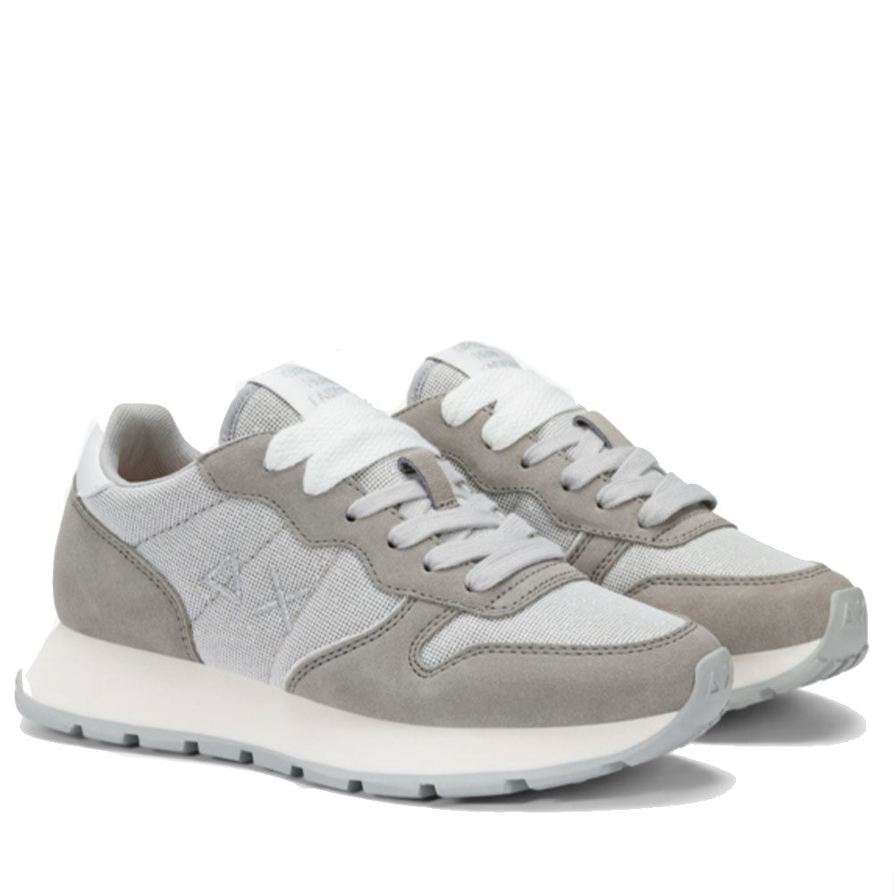 Sun68 Damen Sneakers Ally Glitter Textil Farbe Silber - Z35203