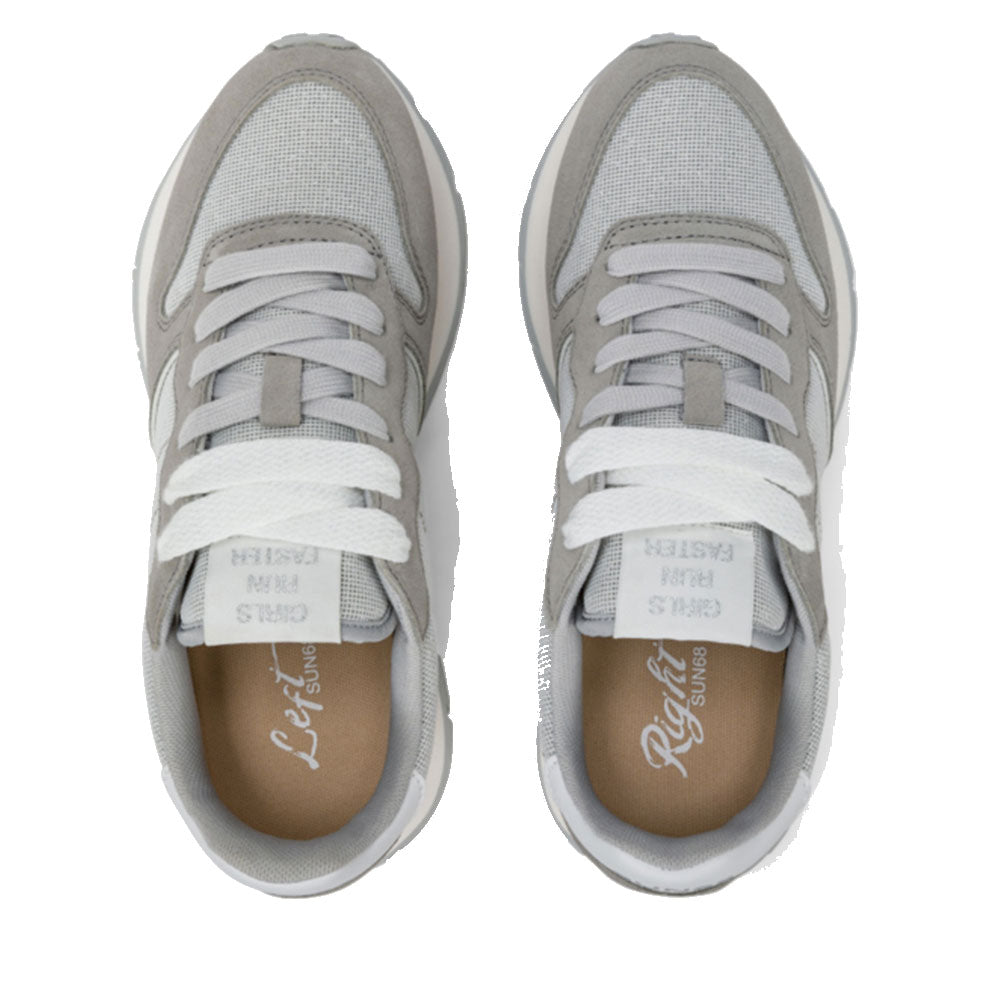 Sun68 Damen Sneakers Ally Glitter Textil Farbe Silber - Z35203