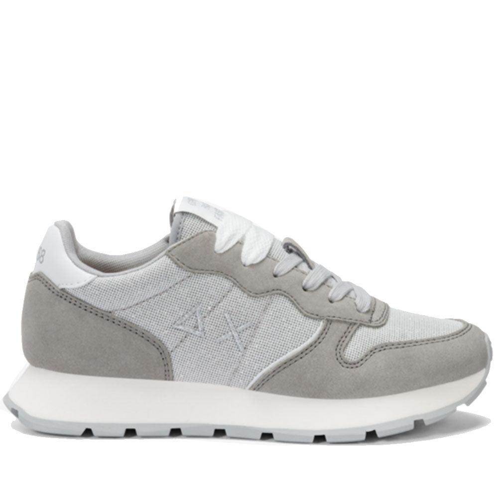 Sun68 Damen Sneakers Ally Glitter Textil Farbe Silber - Z35203
