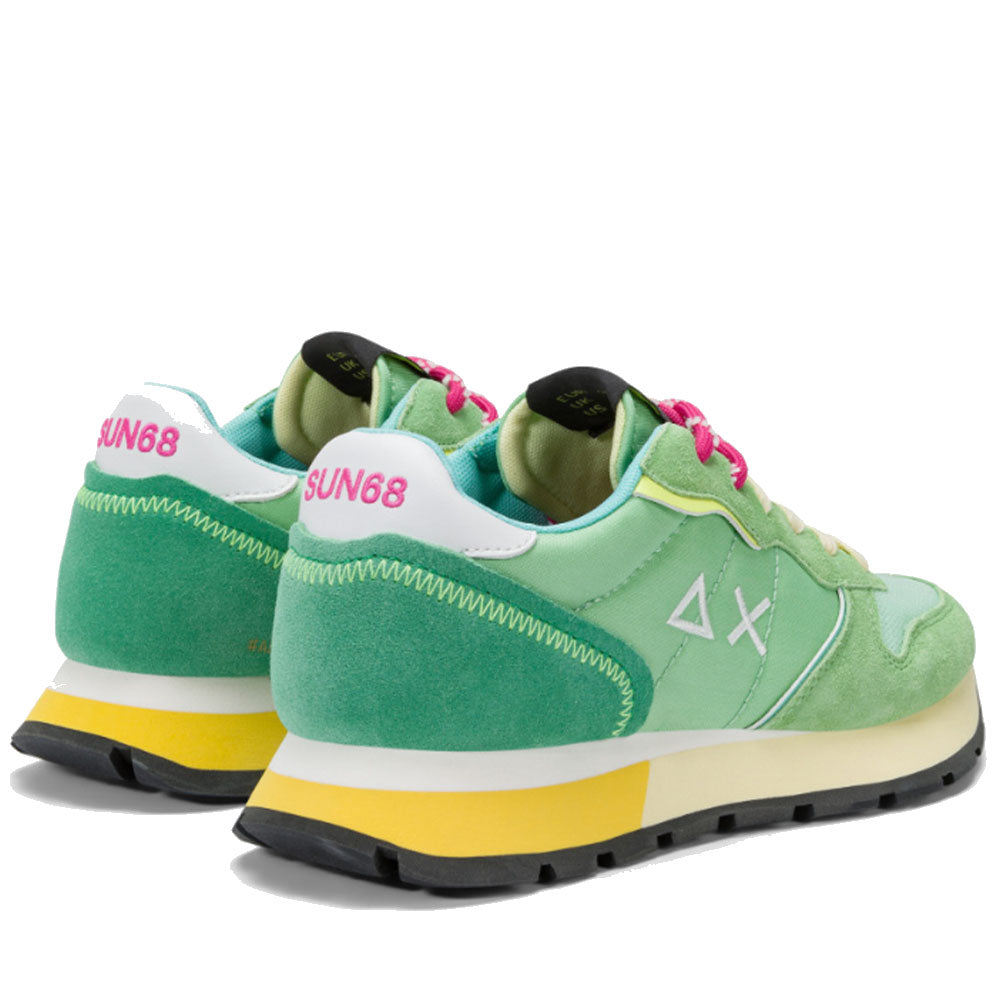 Scarpe Donna Sun68 Sneakers Ally Color Explosion Verde Menta - Z35204