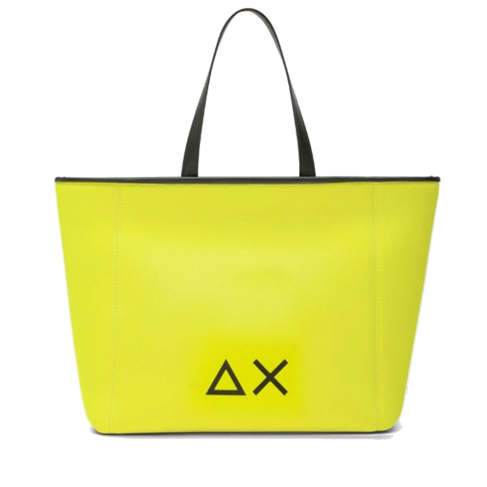 SUN68 Jacqueline-Linie
Mittlere Handtasche aus gelbem Scuba