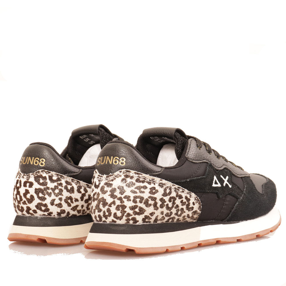 Scarpe Bambina Sun68 Sneakers Girl's Stargirl Animal Teen Nero - Z44411T