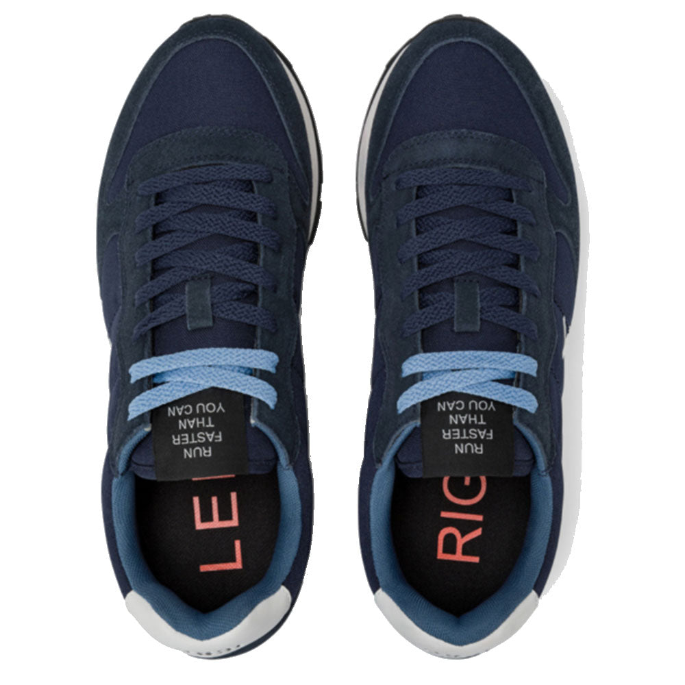 Scarpe Uomo Sun68 Sneakers Tom Solid Navy Blue - Z45101