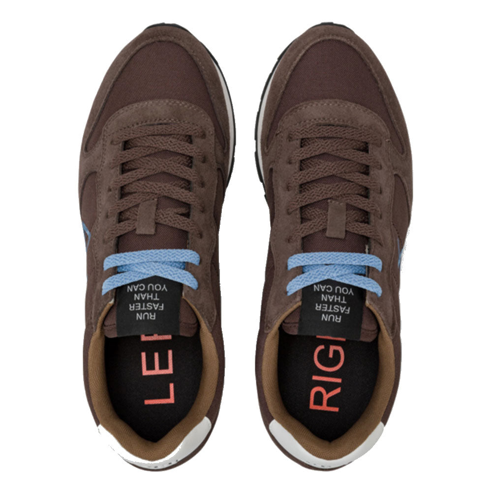 Scarpe Uomo Sun68 Sneakers Tom Solid Marrone - Z45101