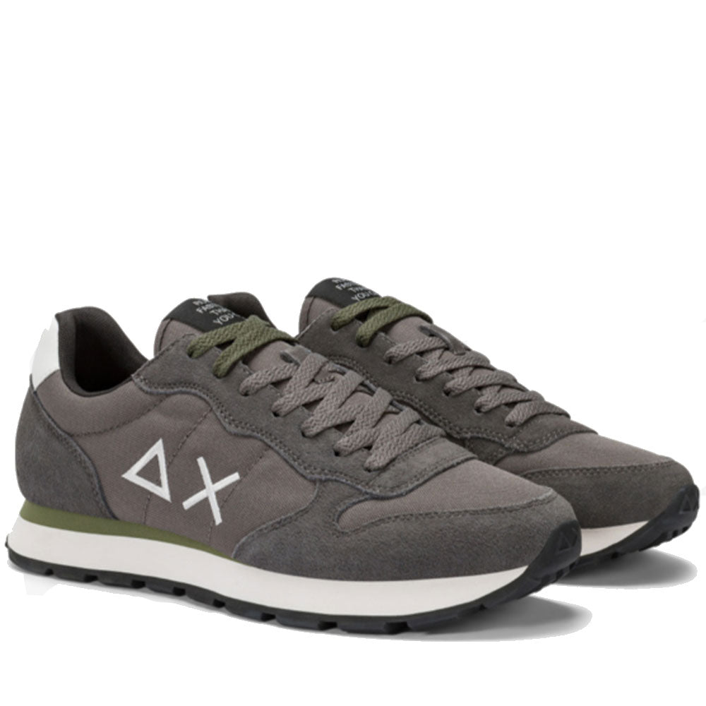Scarpe Uomo Sun68 Sneakers Tom Solid Grigio Scuro - Z45101