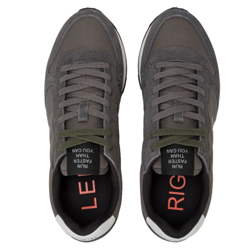 Scarpe Uomo Sun68 Sneakers Tom Solid Grigio Scuro - Z45101
