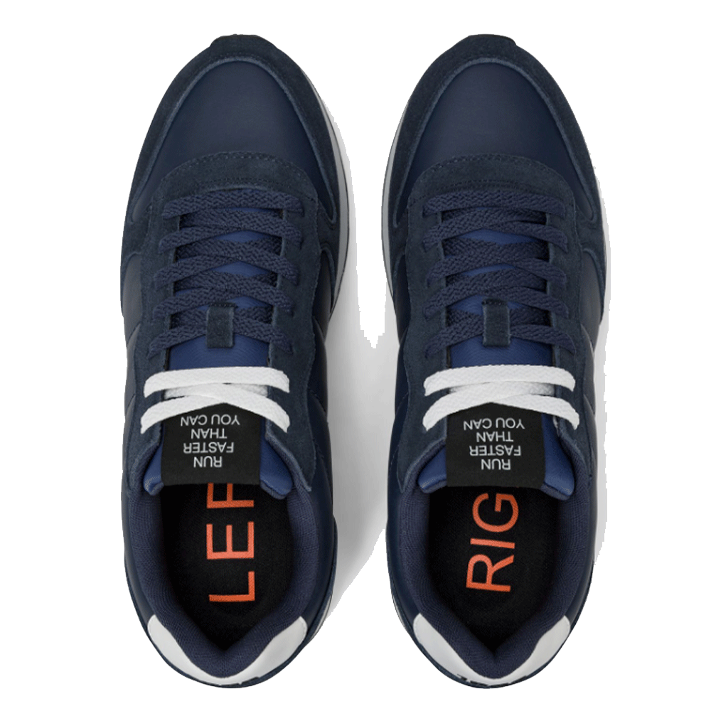 Scarpe Uomo Sun68 Sneakers Tom Classic Navy Blue - Z45103