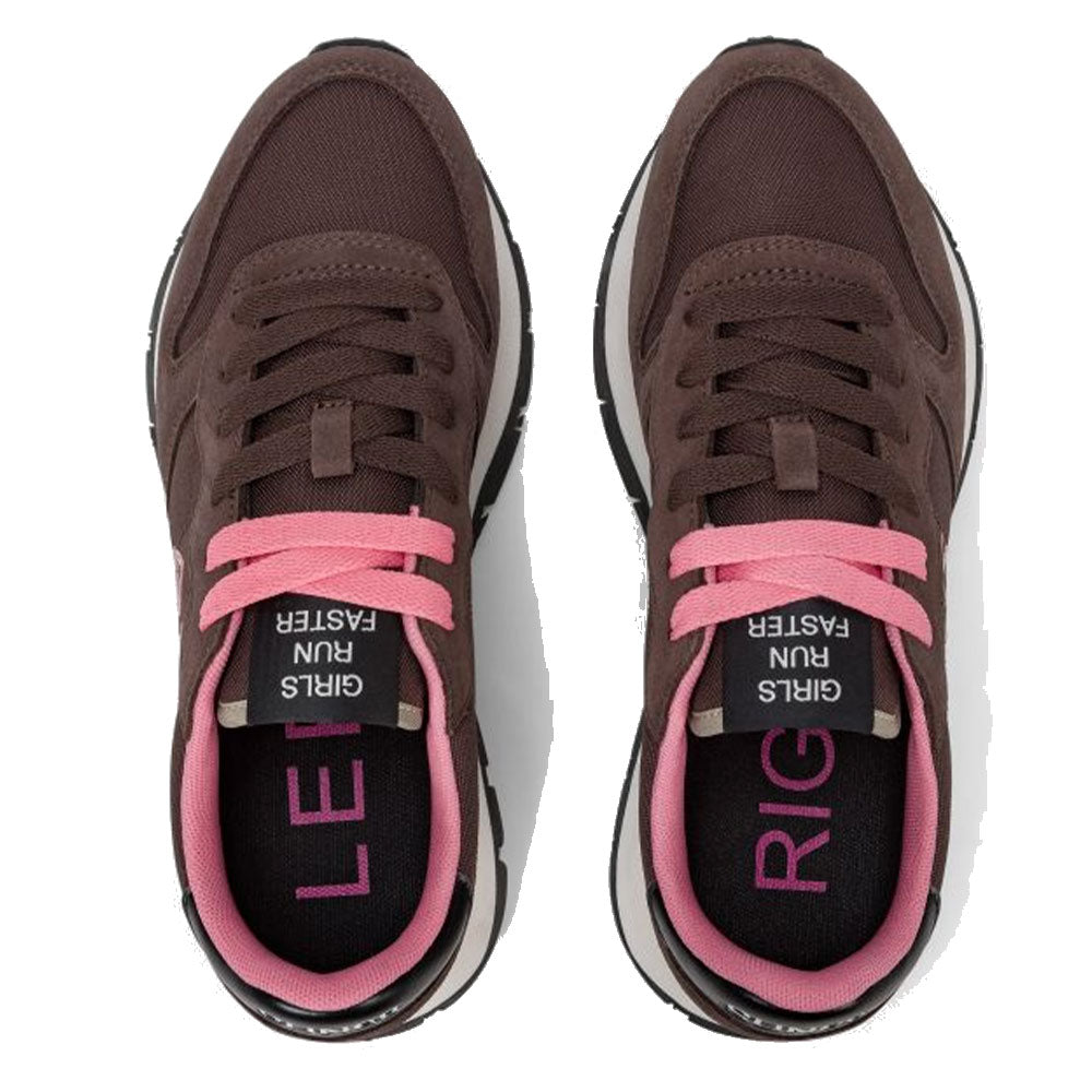 Scarpe Donna Sun68 Sneakers Ally Solid Colore Marrone - Z45201