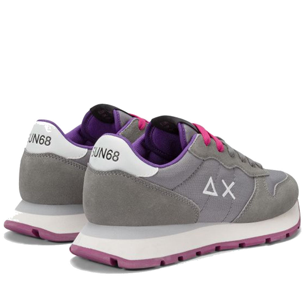 Scarpe Donna Sun68 Sneakers Ally Solid Colore Grigio Medio - Z45201