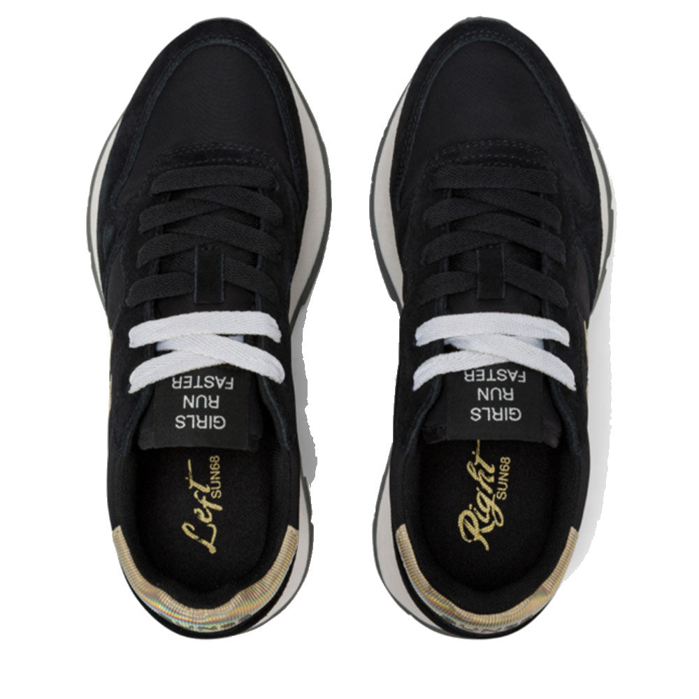 Scarpe Donna Sun68 Sneakers Ally Gold Silver Colore Nero - Z45202