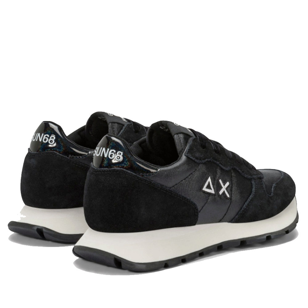 Scarpe Donna Sun68 Sneakers Ally Bright Nylon Colore Nero - Z45203