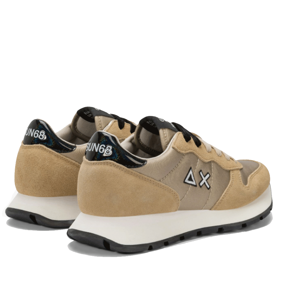 Scarpe Donna Sun68 Sneakers Ally Bright Nylon Colore Oro - Z45203