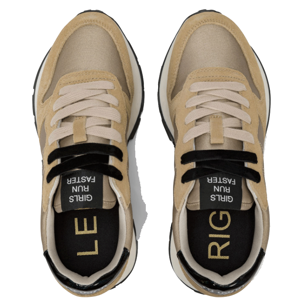 Scarpe Donna Sun68 Sneakers Ally Bright Nylon Colore Oro - Z45203