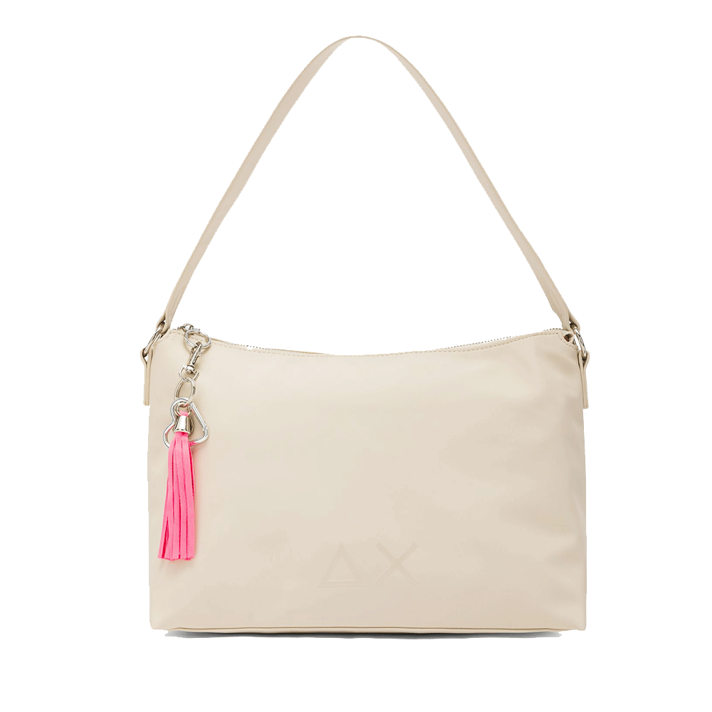 Borsa Donna a Spalla SUN68 in Tessuto Ostrica - Z45264