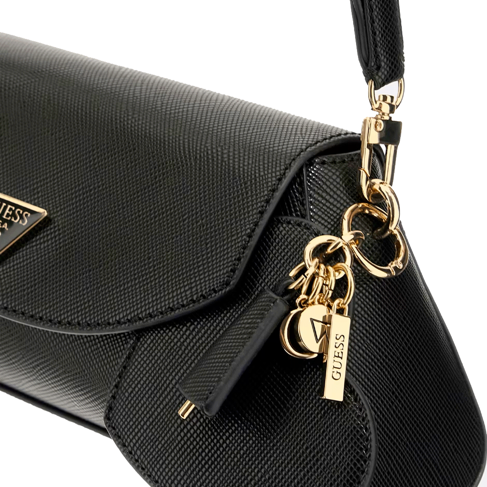 Borsa Donna Mini a Spalla GUESS Linea Bolena colore Nero