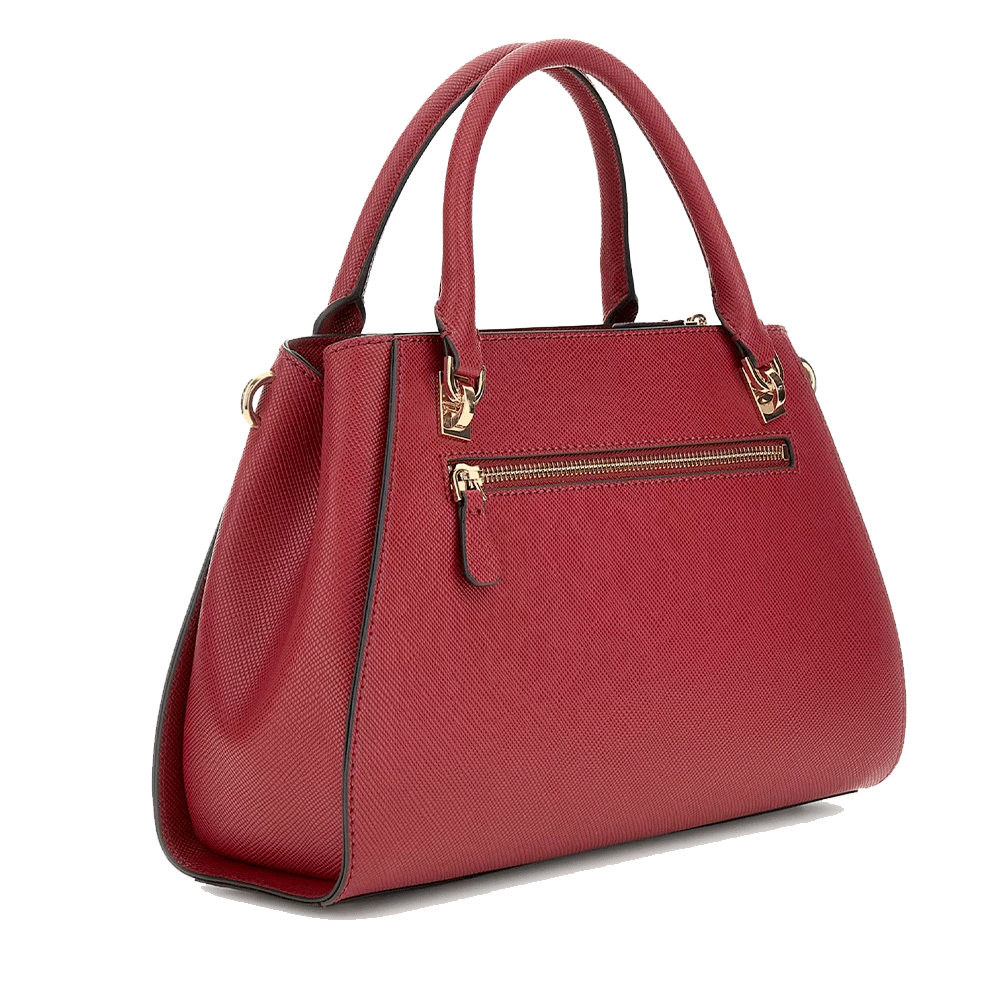 Borsa Donna a Mano GUESS Linea Noelle Colore Garnet Red