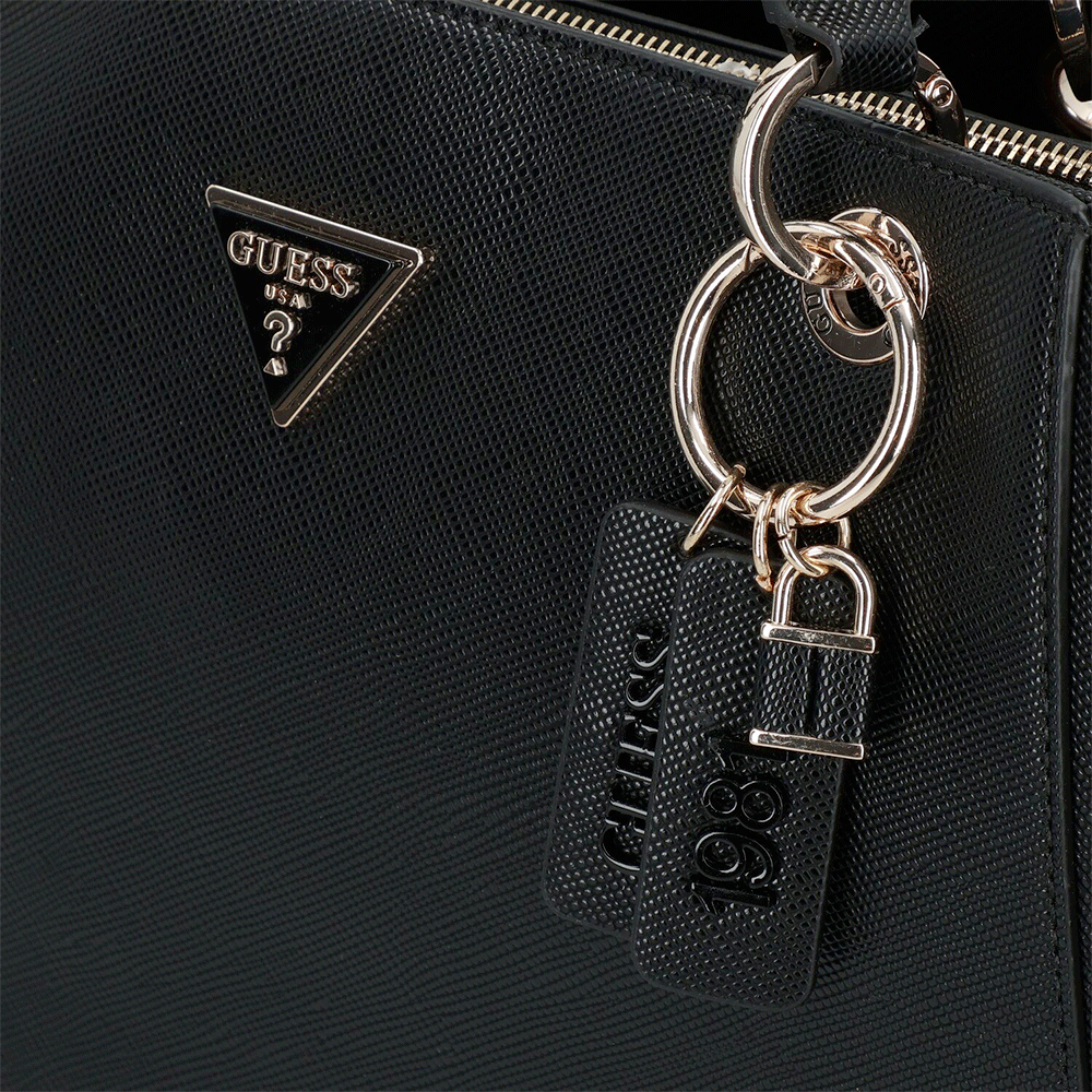 Borsa Donna Shopper a Spalla GUESS Linea Noelle colore Nero