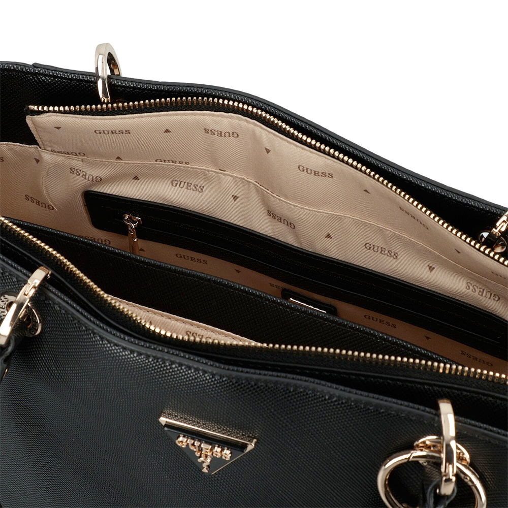 Borsa Donna Shopper a Spalla GUESS Linea Noelle colore Nero