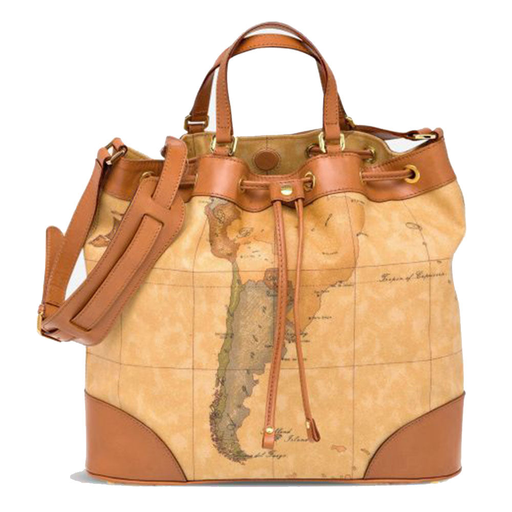 Borsa Donna a Secchiello 1A Classe Alviero Martini linea Geo Classic D036 Made in Italy