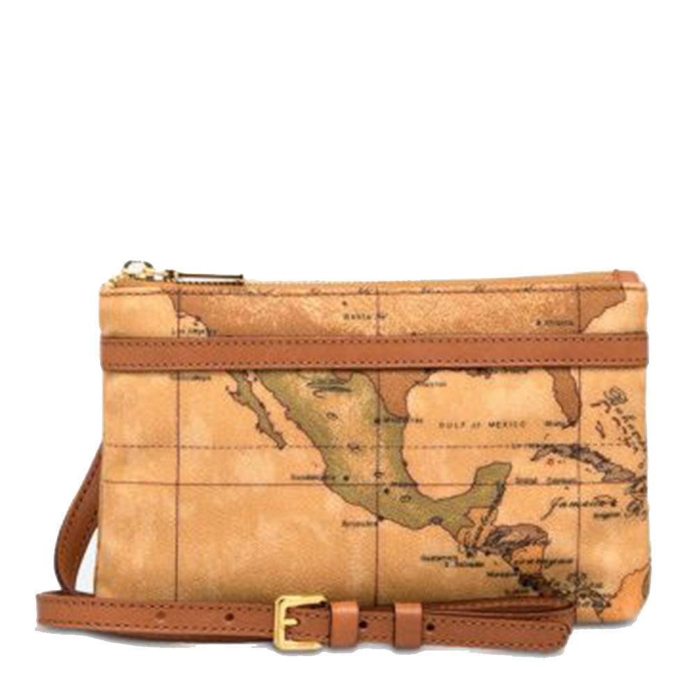 Borsa A Tracolla Donna In Vera Pelle Clicktostyle – Stampa Slim – Pelle Multicolore