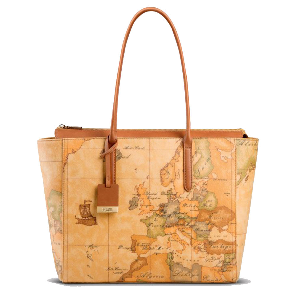 Borsa Shopping Grande Donna 1A Classe Alviero Martini linea Geo Classic D085