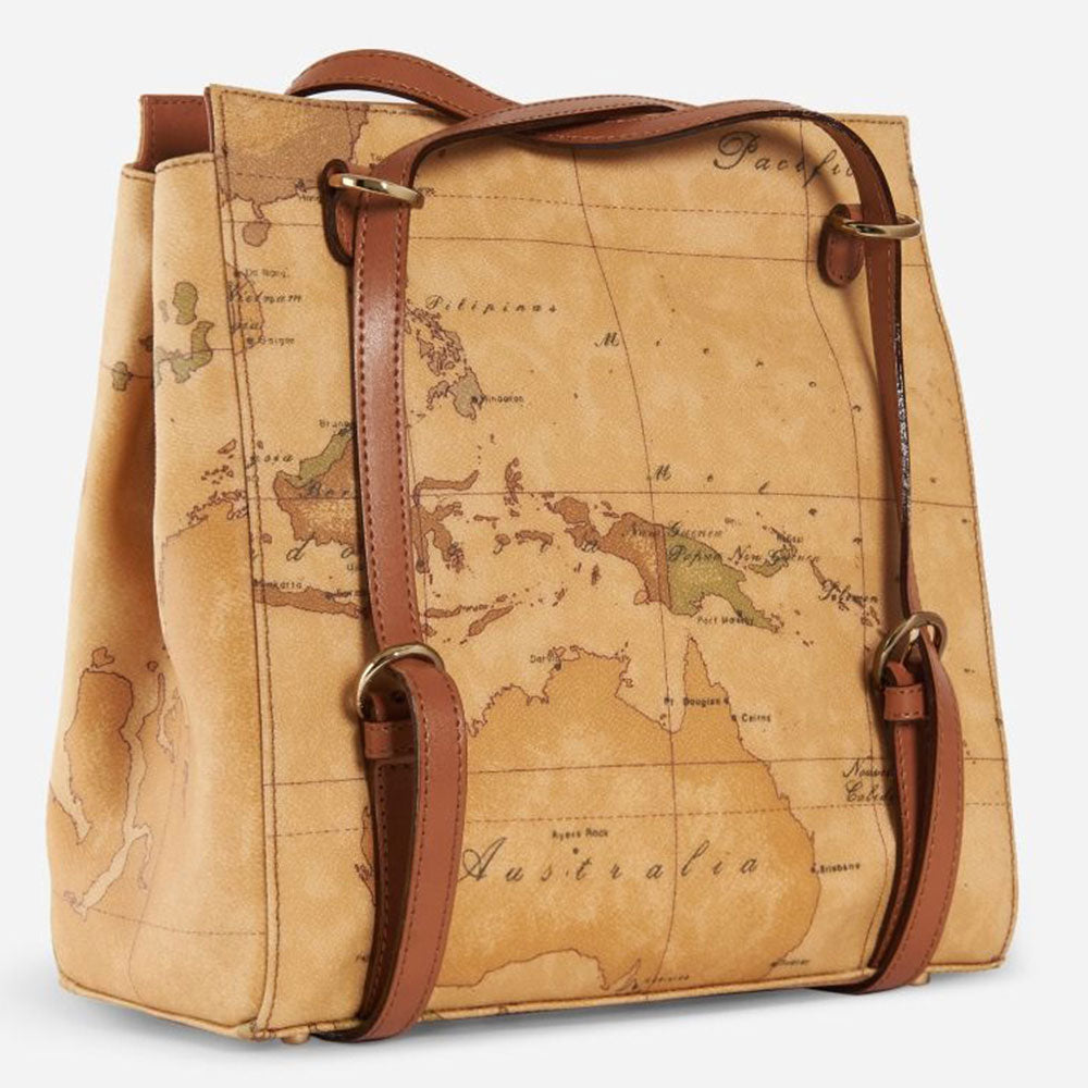 Zaino Donna Doppia Portabilità 1A Classe Alviero Martini linea Geo Classic E019
