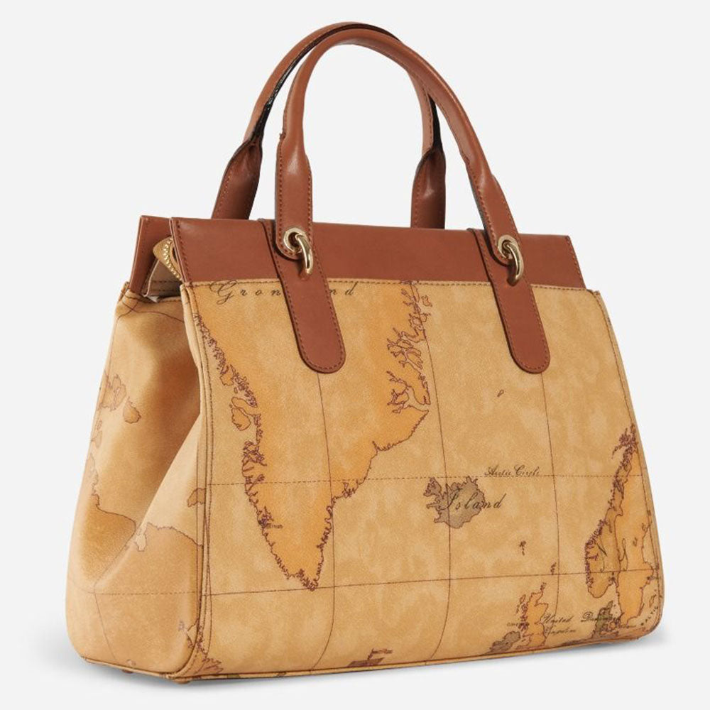 Borsa Donna a Mano con Tracolla 1A Classe Alviero Martini linea Geo Classic E020