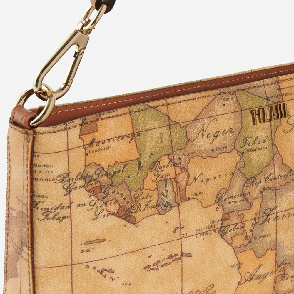 Pochette Donna Doppia Portabilità 1A Classe Alviero Martini linea Geo Classic E026
