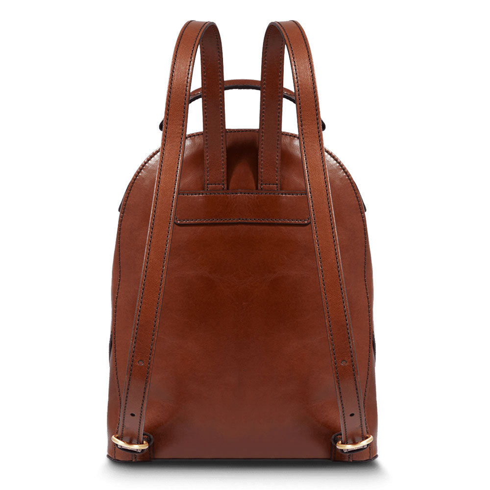 Zaino Donna THE BRIDGE linea Daphne in Pelle Marrone
