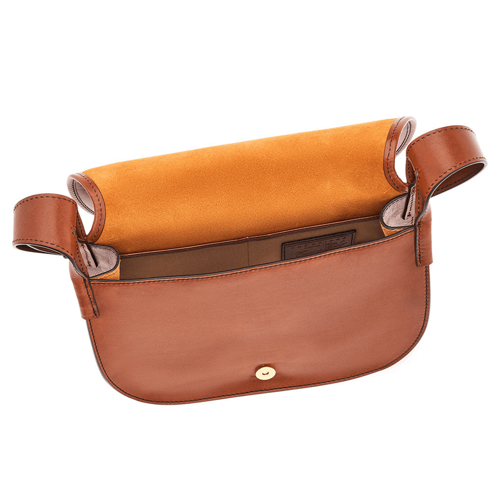 Borsa Donna con Pattina a Tracolla THE BRIDGE linea Claudia in Pelle Marrone